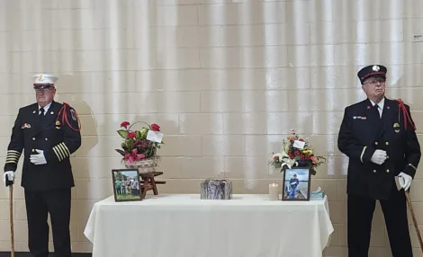 Old Lycoming Township Volunteer Fire Department holds memorial to honor and remember lifetime company member